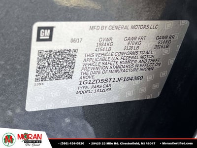 2018 Chevrolet Malibu LT