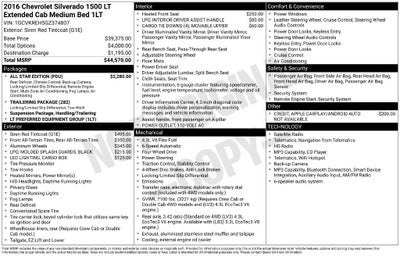 2016 Chevrolet Silverado 1500 LT