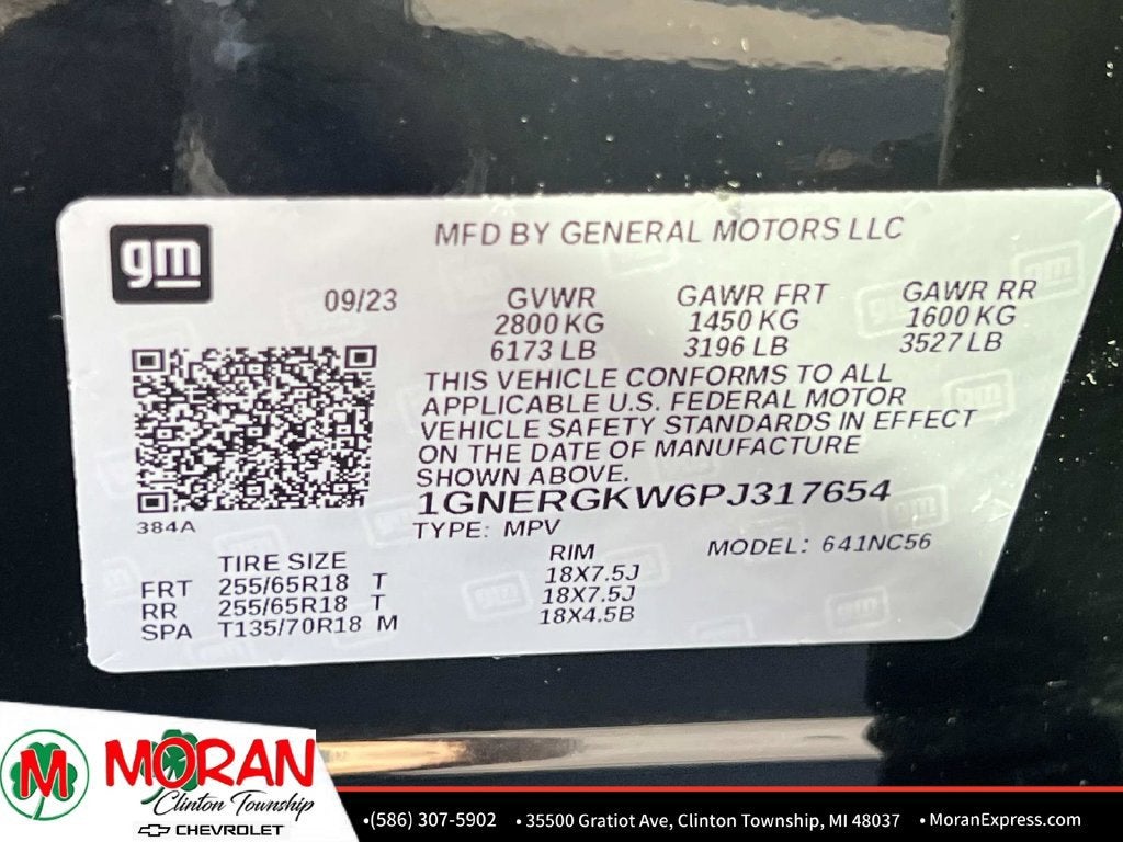 2023 Chevrolet Traverse LT Cloth