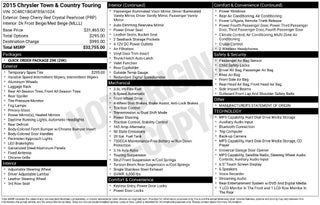 2015 Chrysler Town &amp; Country Touring