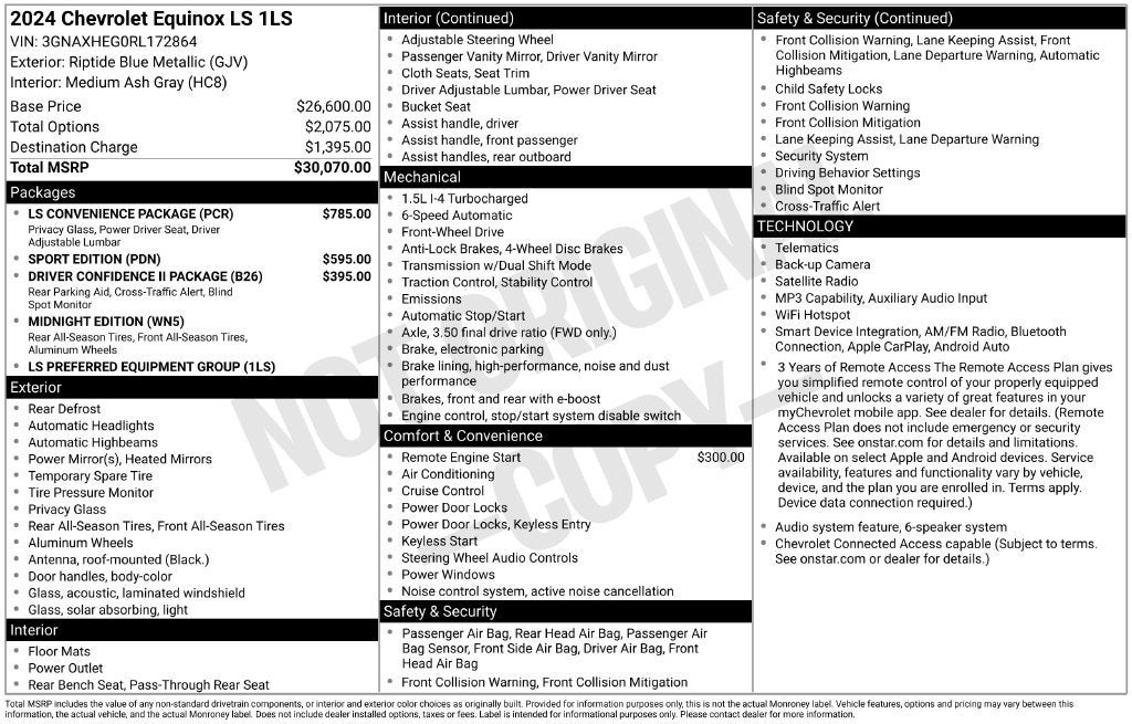 2024 Chevrolet Equinox LS