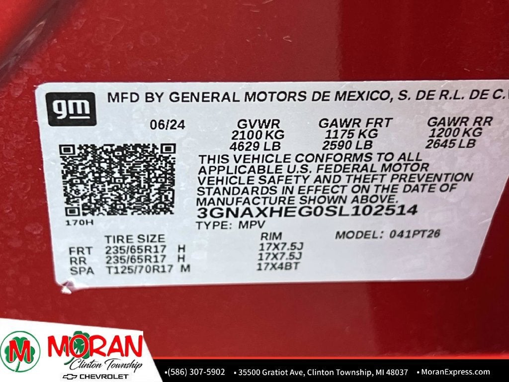 2025 Chevrolet Equinox LT