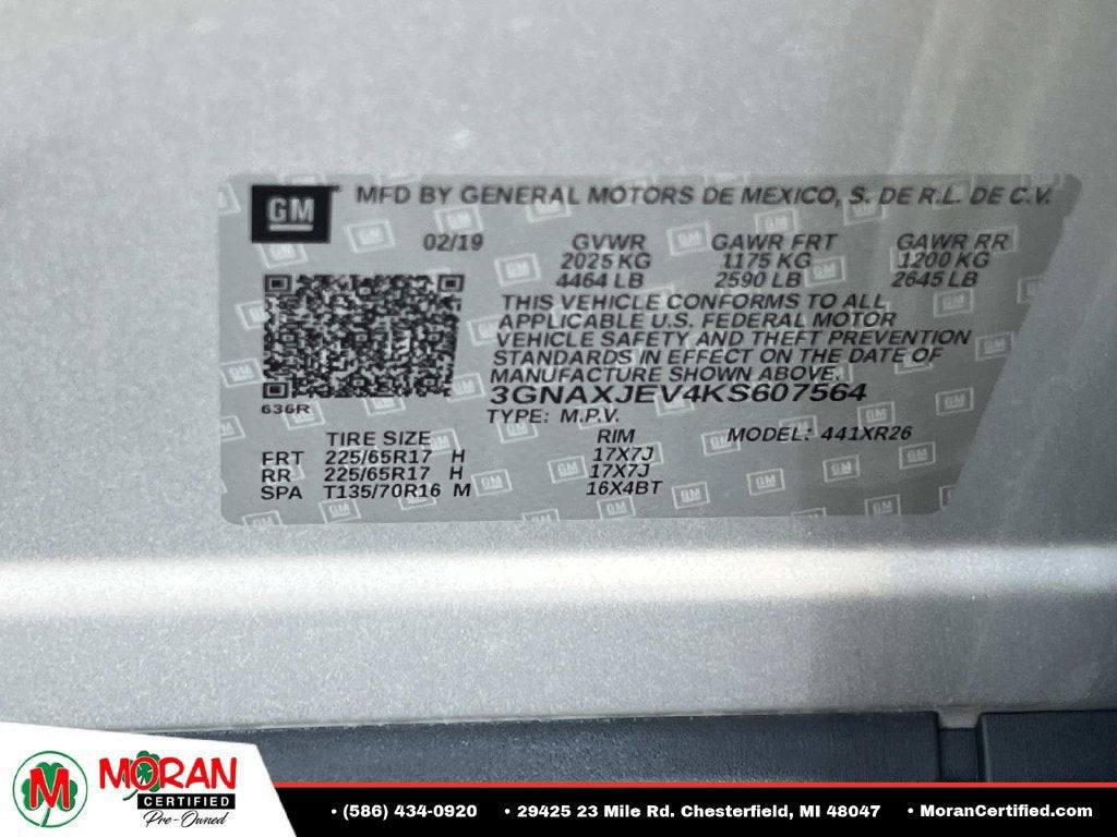2019 Chevrolet Equinox LT