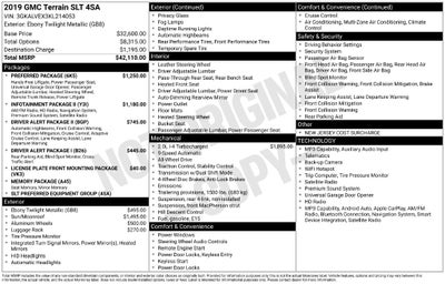 2019 GMC Terrain SLT