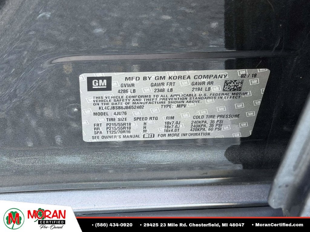 2018 Buick Encore Preferred II