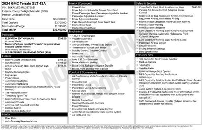 2024 GMC Terrain SLT
