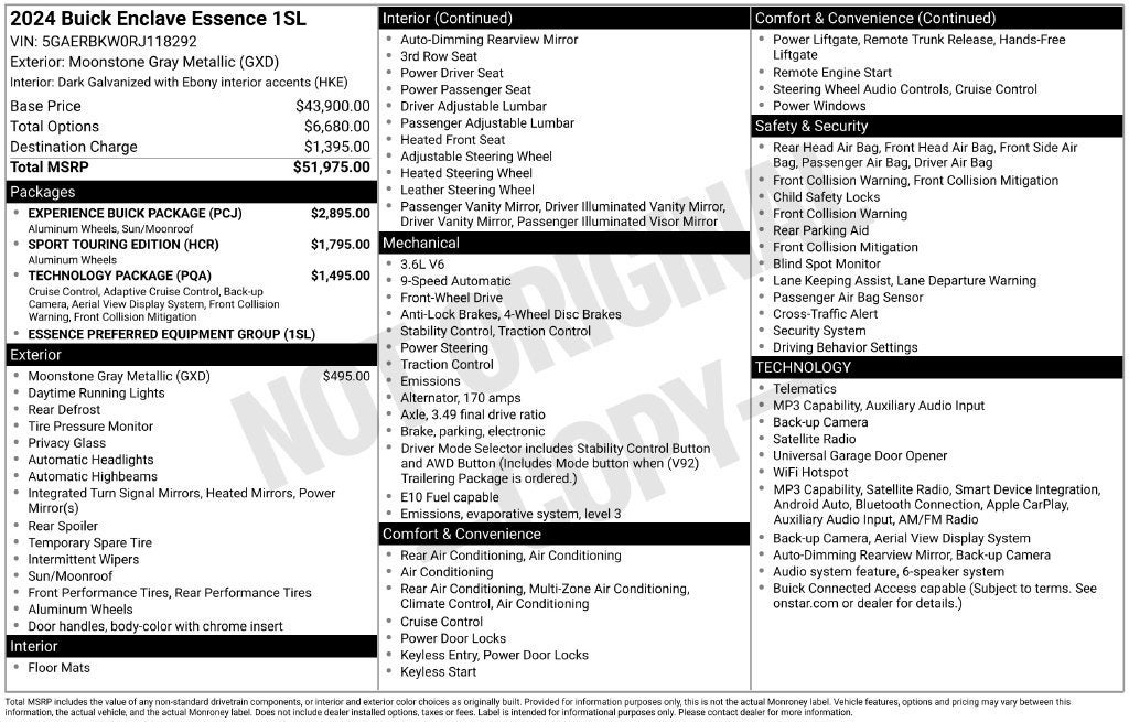 2024 Buick Enclave Essence