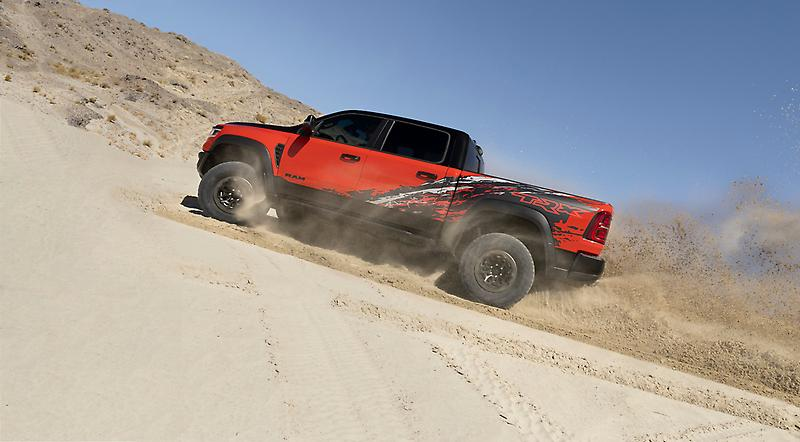 Orange and Black 2027 RAM 1500