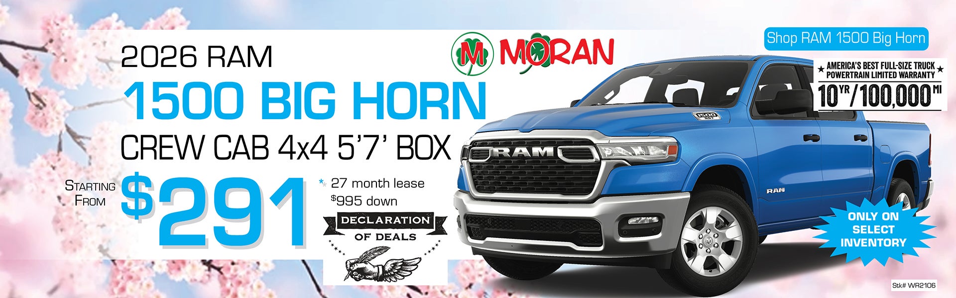 26 Ram 1500 Big Horn