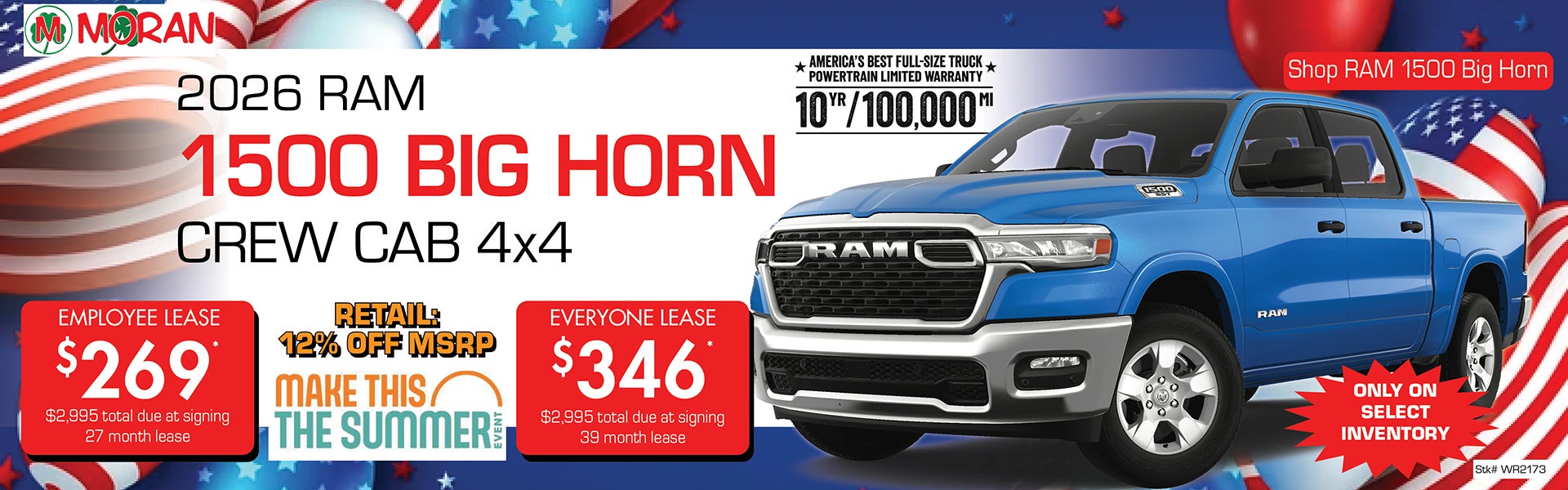 26 Ram 1500 Big Horn
