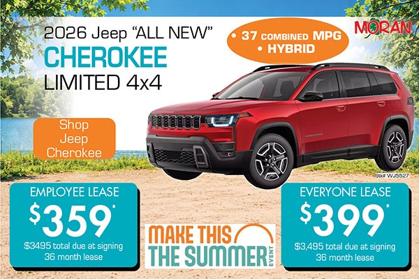 All New 2026 Jeep Cherokee Limited