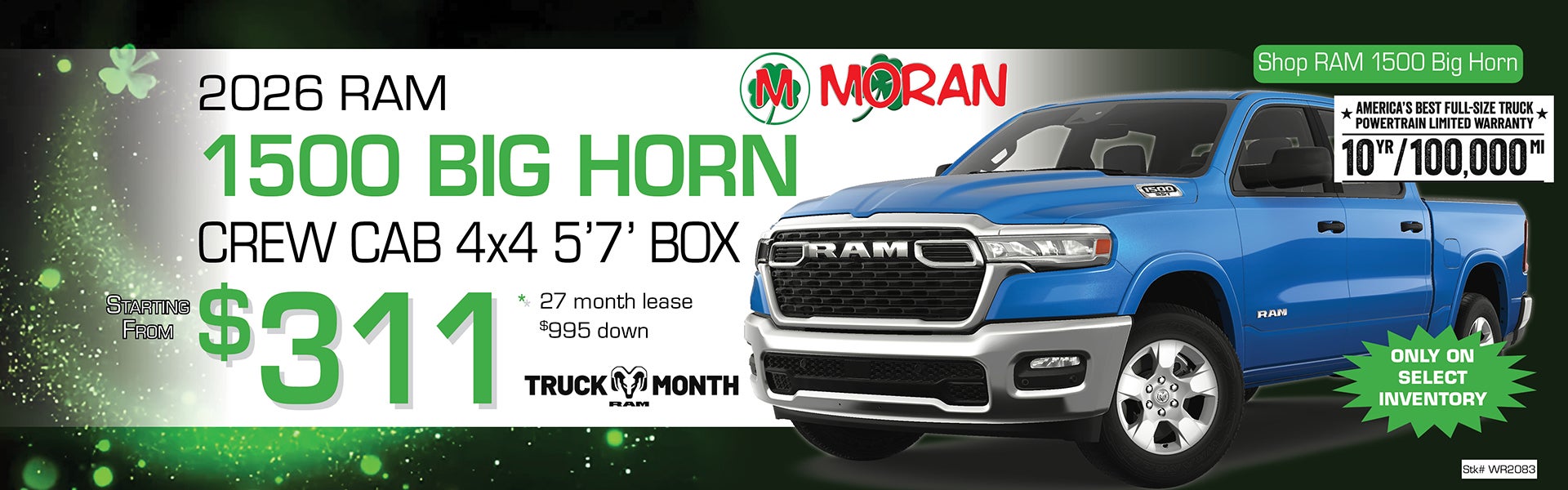 26 Ram 1500 Big Horn