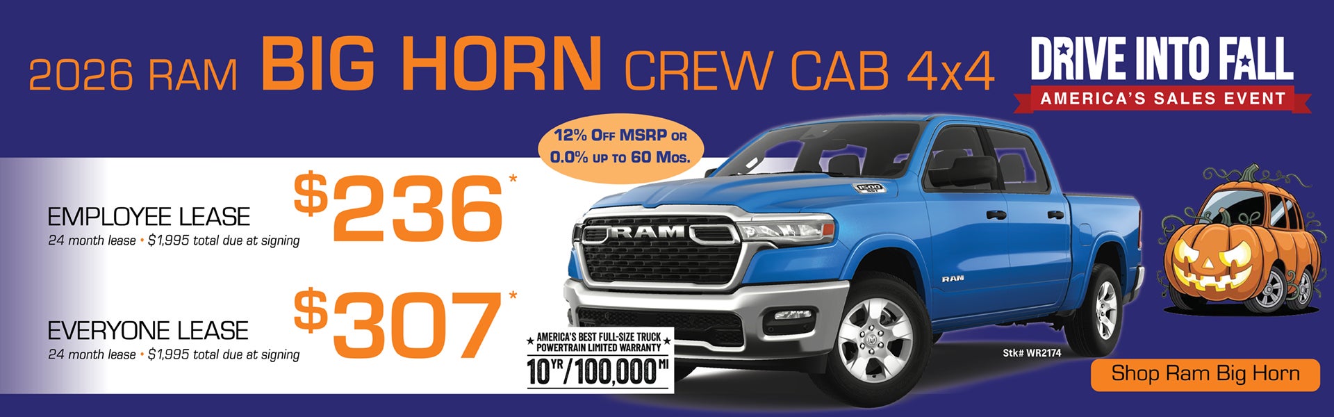 26 Ram 1500 Big Horn