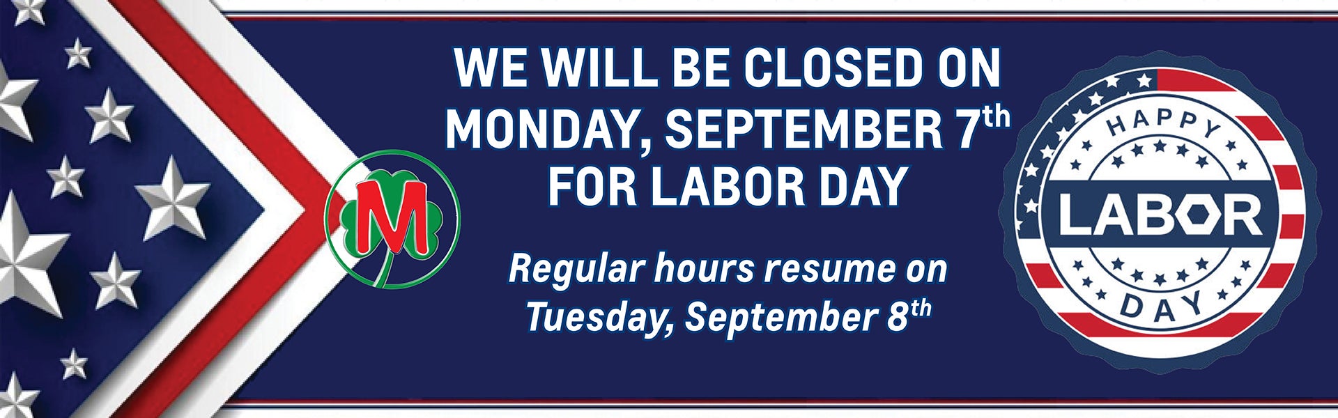Labor Day Hours