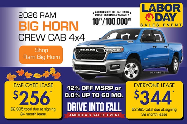 26 Ram 1500 Big Horn